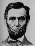 Portrait d'Abraham Lincoln.
