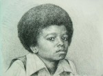 Portrait de Michael Jackson (enfant).